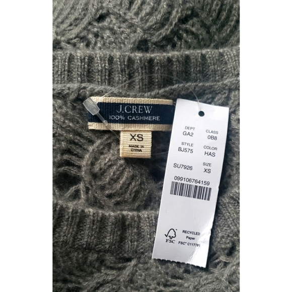 21. J.Crew Cashmere pointelle sweater shell - Picture 9 of 11